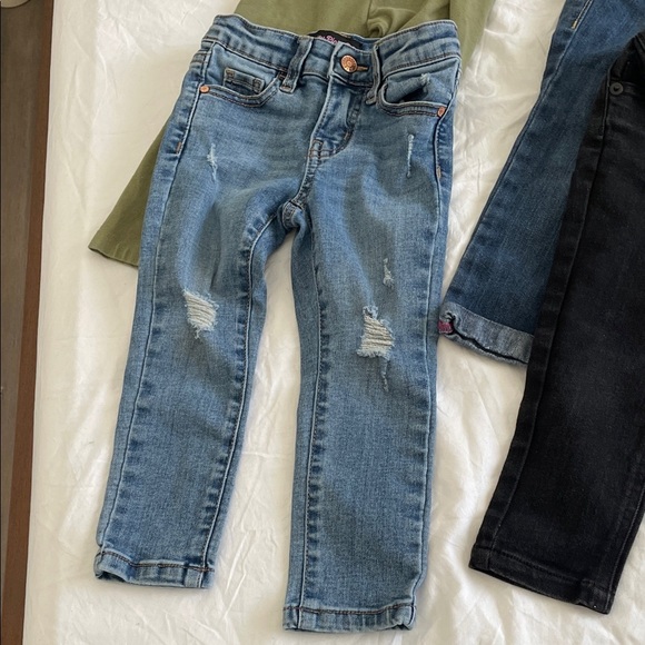 Stylish Kids Denim and Black Jeans Set size 2T - Picture 6 of 6